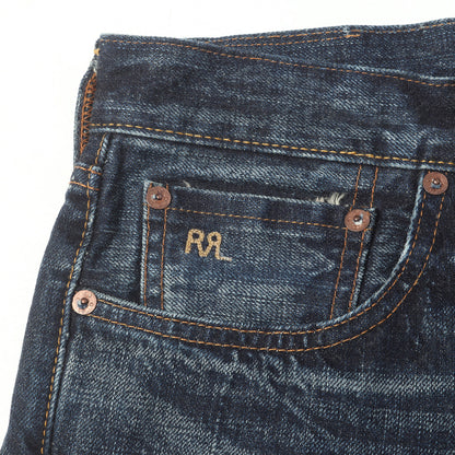 23AW ヴィンテージ加工 ハイスリム セルビッジ デニムパンツ (High Slim Bayview Selvedge Jean) / MADE IN USA