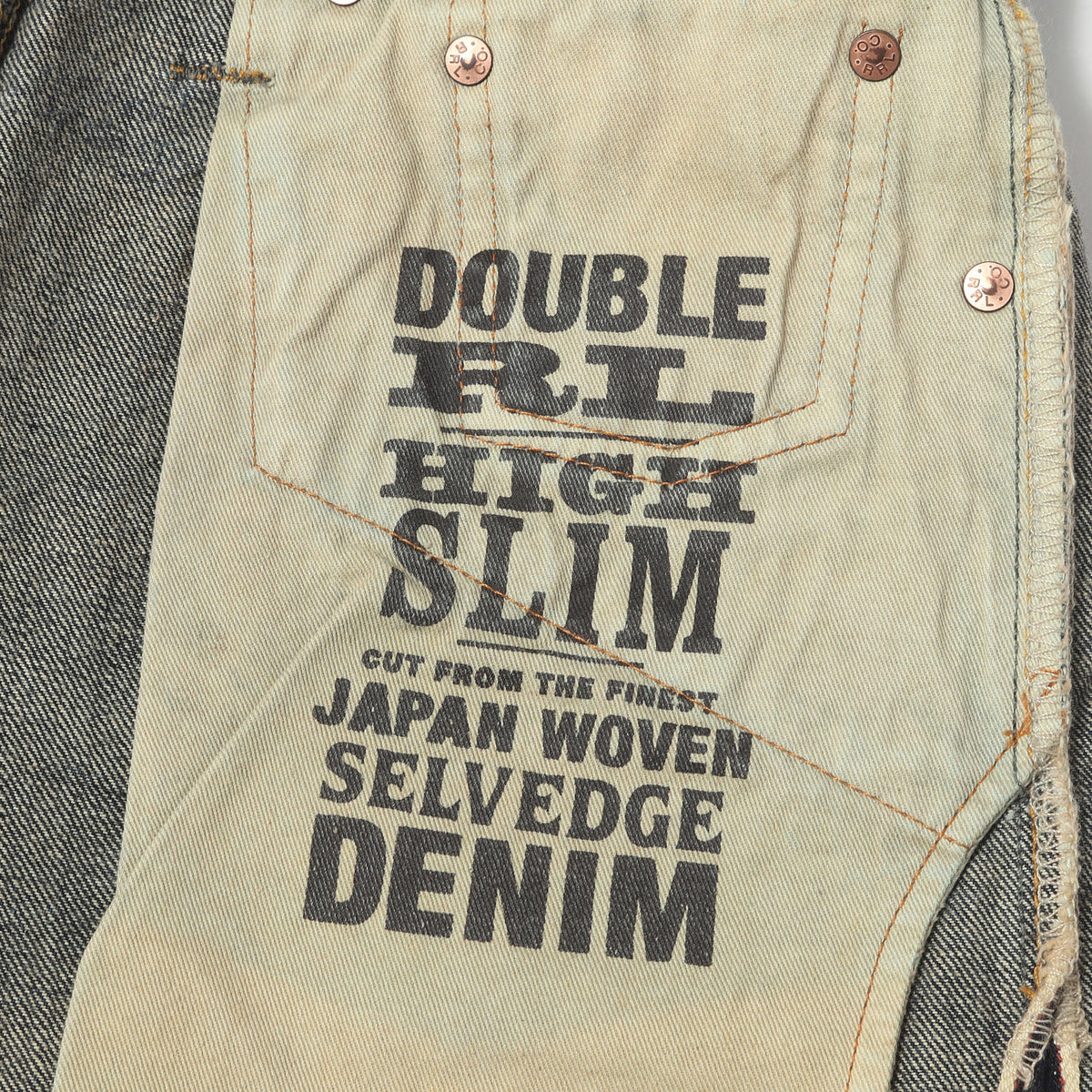 23AW ヴィンテージ加工 ハイスリム セルビッジ デニムパンツ (High Slim Bayview Selvedge Jean) / MADE IN USA