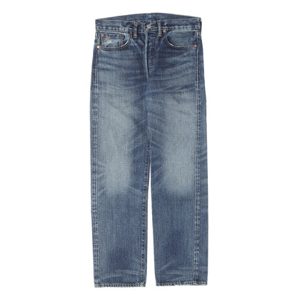 リンスウォッシュ テーパード デニムパンツ (JAPAN WOVEN SELVEDGE DENIM STRAIGHT LEG RINSE)