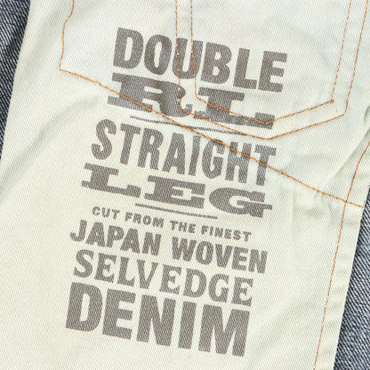 リンスウォッシュ テーパード デニムパンツ (JAPAN WOVEN SELVEDGE DENIM STRAIGHT LEG RINSE)