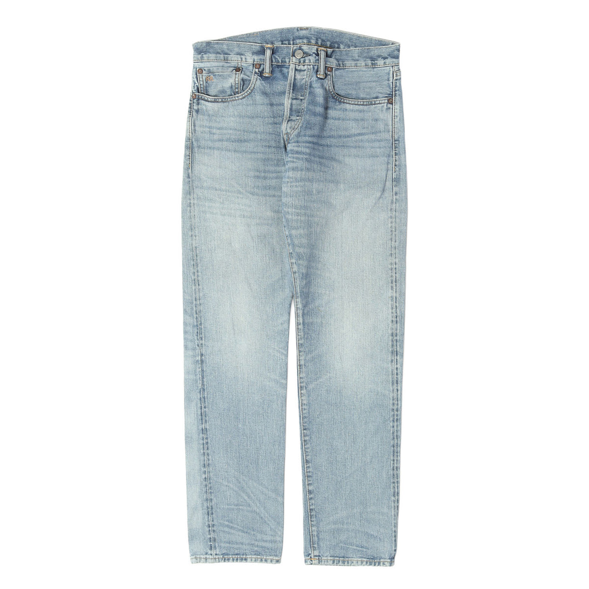 ヴィンテージ加工 スリムフィット セルビッジ デニムパンツ (SLIM FIT JAPAN WOVEN SELVEDGE)