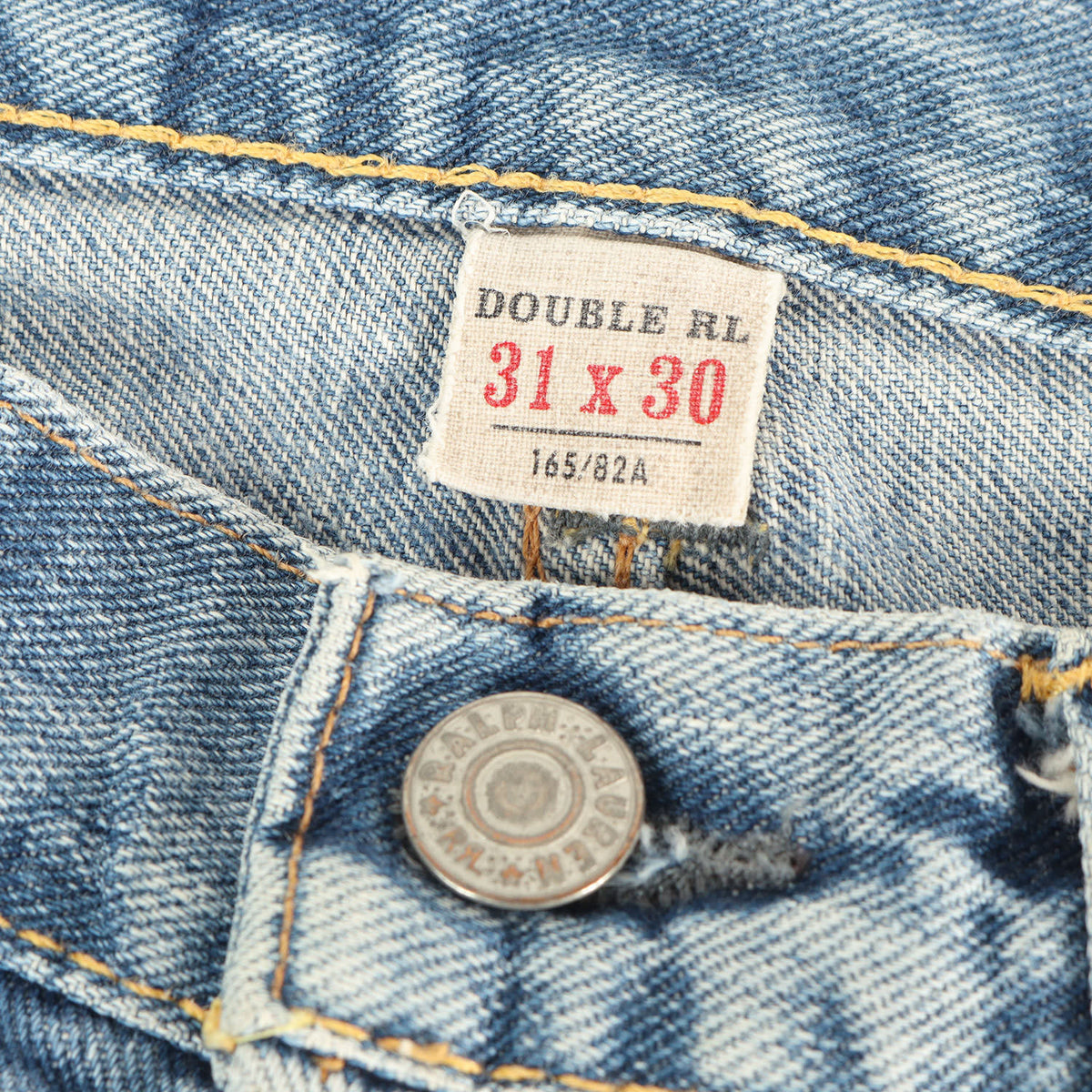 ヴィンテージ加工 スリムフィット セルビッジ デニムパンツ (SLIM FIT JAPAN WOVEN SELVEDGE)