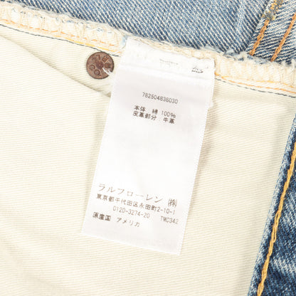 ヴィンテージ加工 スリムフィット セルビッジ デニムパンツ (SLIM FIT JAPAN WOVEN SELVEDGE)