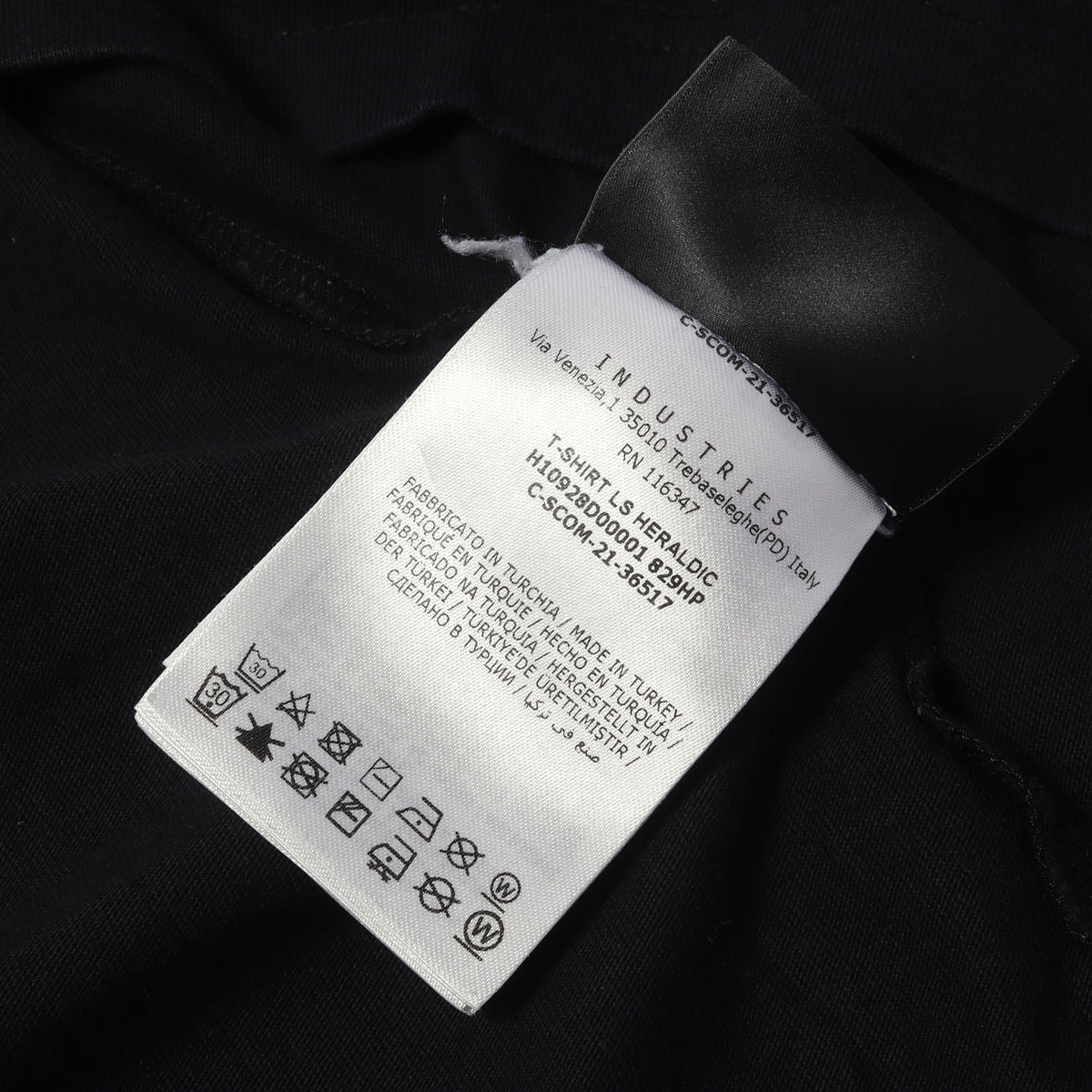 22SS グラフィック ロゴ カットソー (T-SHIRT LS HERALDIC) / GENIUS 1952