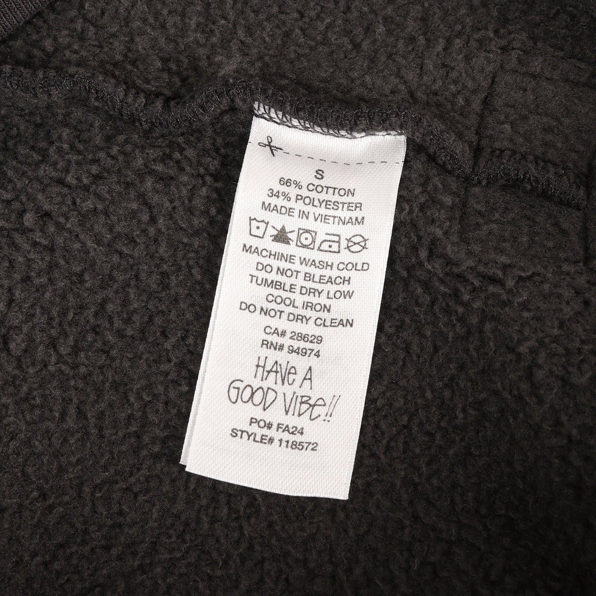 24AW リラックスフィット フード スウェットシャツ (FLEECE RAGLAN HOOD)