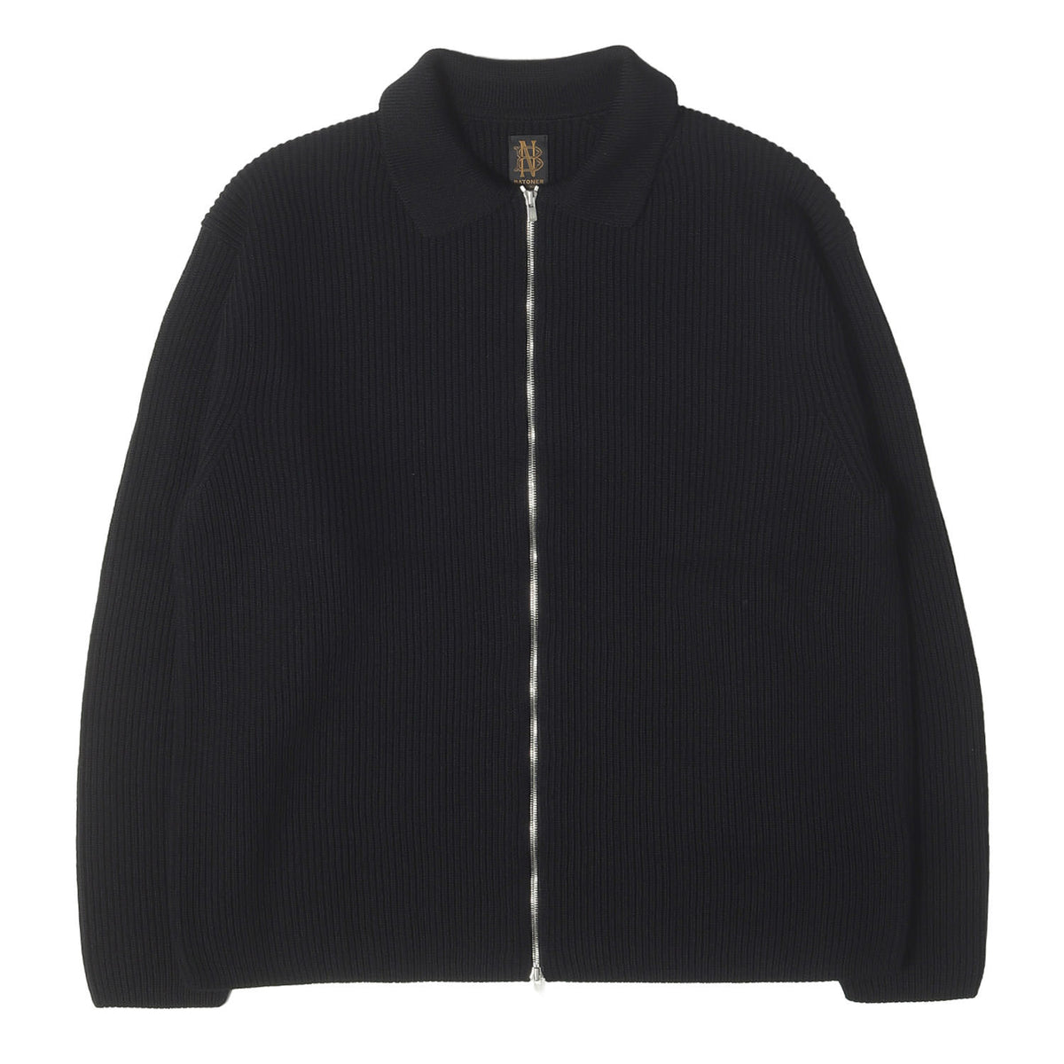 25AW ソリッドウール リブポロ ジップアップ カーディガン (SOLID WOOL RIB POLO ZIP UP CARDIGAN)