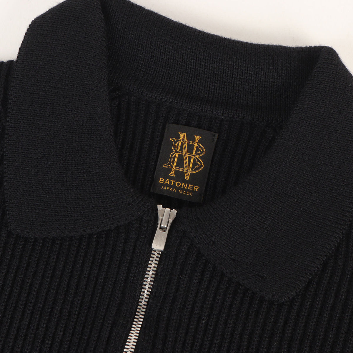 25AW ソリッドウール リブポロ ジップアップ カーディガン (SOLID WOOL RIB POLO ZIP UP CARDIGAN)