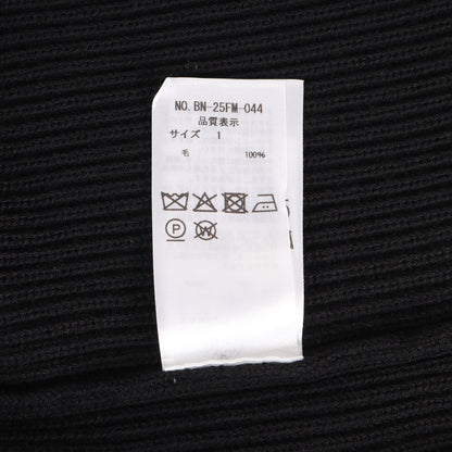 25AW ソリッドウール リブポロ ジップアップ カーディガン (SOLID WOOL RIB POLO ZIP UP CARDIGAN)