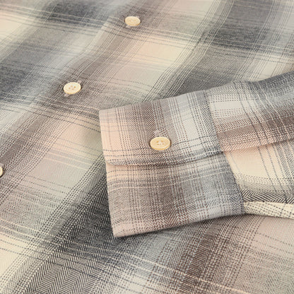 24AW ヘリンボンチェック スーパーライトウール シャツ (SUPER LIGHT WOOL CHECK SHIRT)