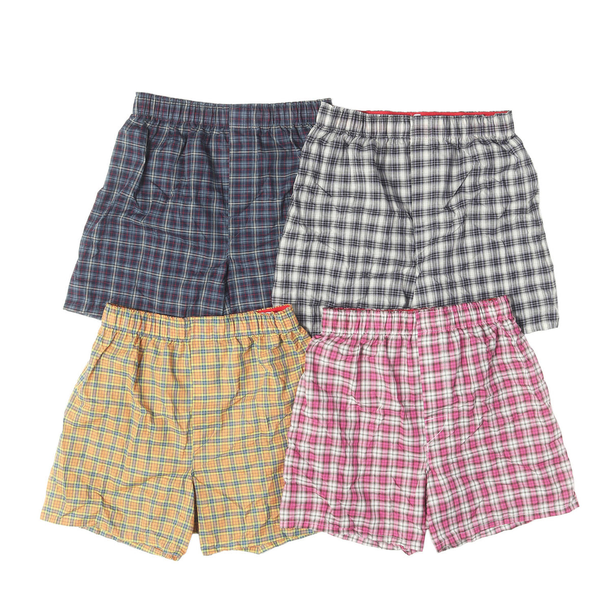 26AW × Hanes チェック トランクス / パンツ 4枚パック (Plaid Boxers 4 Pack)