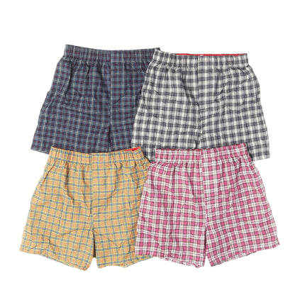 26AW × Hanes チェック トランクス / パンツ 4枚パック (Plaid Boxers 4 Pack)