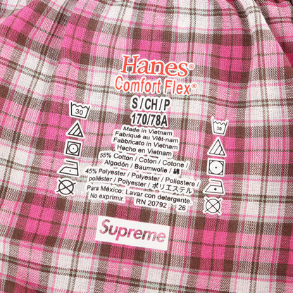 26AW × Hanes チェック トランクス / パンツ 4枚パック (Plaid Boxers 4 Pack)