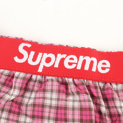 26AW × Hanes チェック トランクス / パンツ 4枚パック (Plaid Boxers 4 Pack)