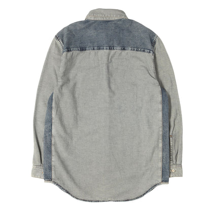 22AW インサイドアウト コットン デニム シャツ (D-SIMPLY-SP1)