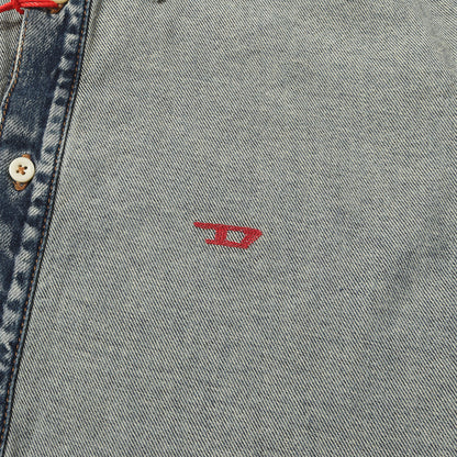 22AW インサイドアウト コットン デニム シャツ (D-SIMPLY-SP1)
