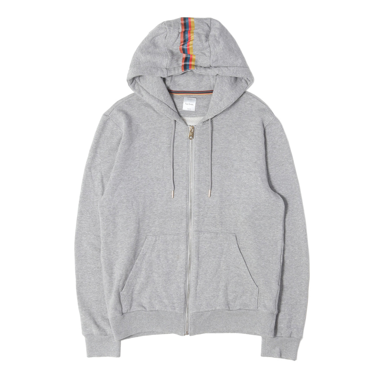 21AW ペインテッド ストライプ スウェット ジップパーカー (Painted Stripe ジップアップフーディー) / MADE IN JAPAN