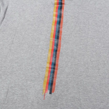 21AW ペインテッド ストライプ スウェット ジップパーカー (Painted Stripe ジップアップフーディー) / MADE IN JAPAN