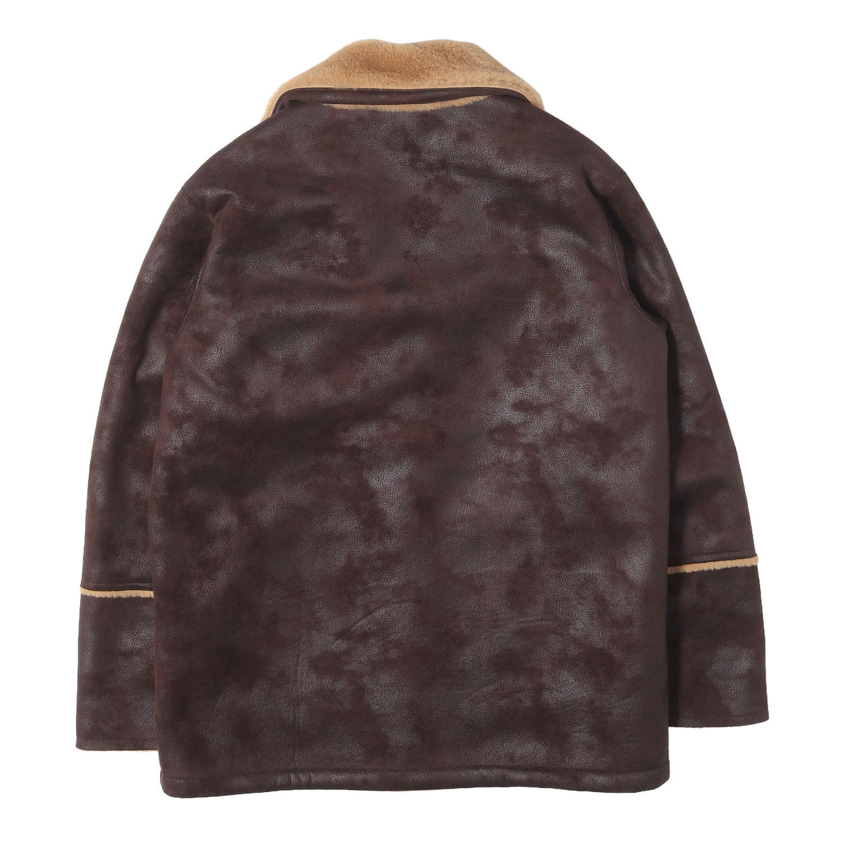 23AW SHERIDAN ワイドラペル フェイクムートン ジャケット