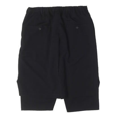20SS ウールギャバ ラップパンツ / POUR HOMME