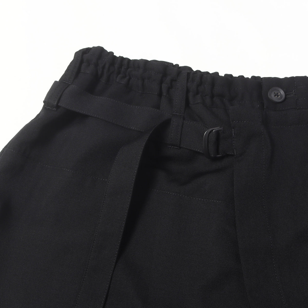20SS ウールギャバ ラップパンツ / POUR HOMME