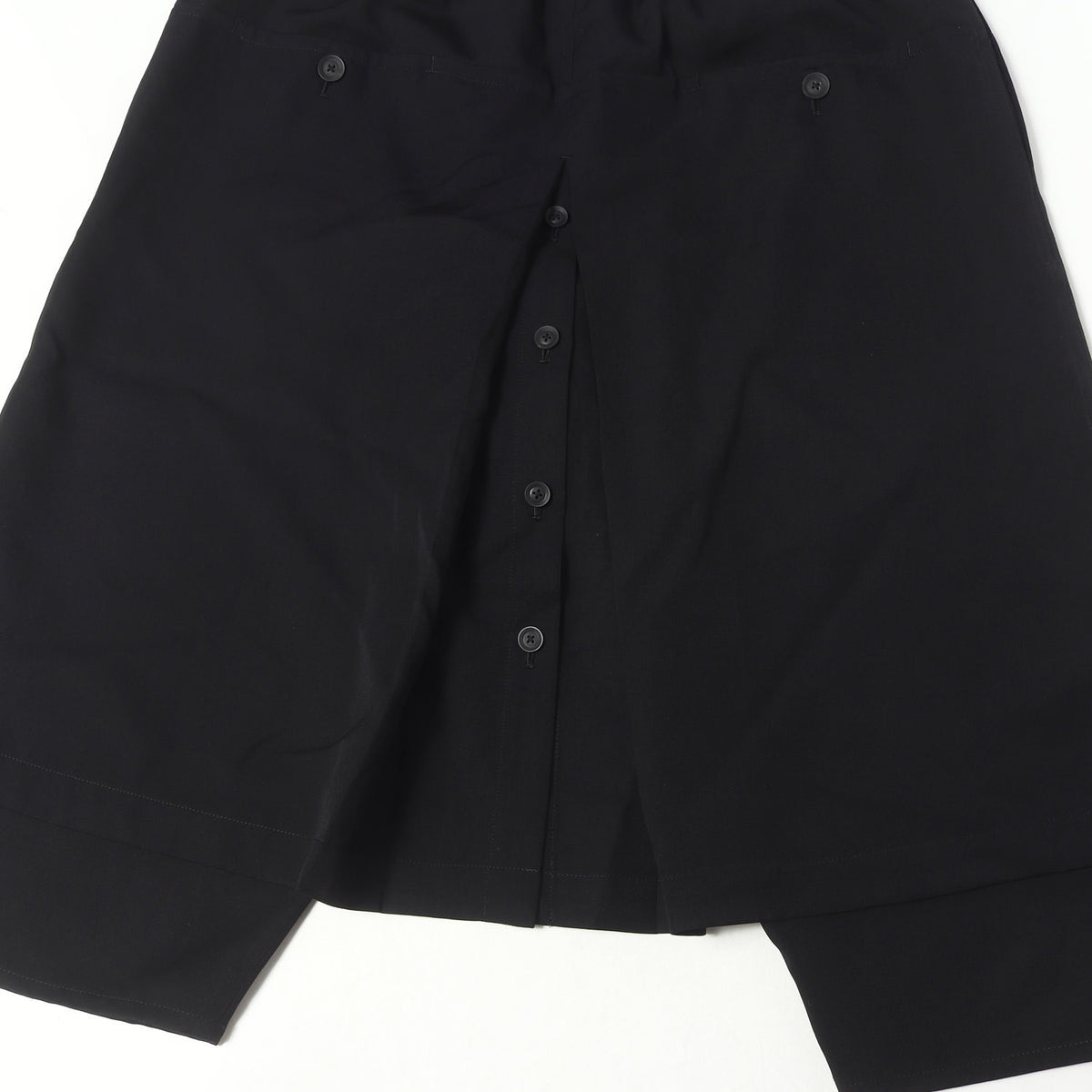 20SS ウールギャバ ラップパンツ / POUR HOMME