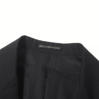 20AW ピークドラペル アンバランス ジャケット (PEAK LAPEL UNBALANCE JACKET) / POUR HOMME