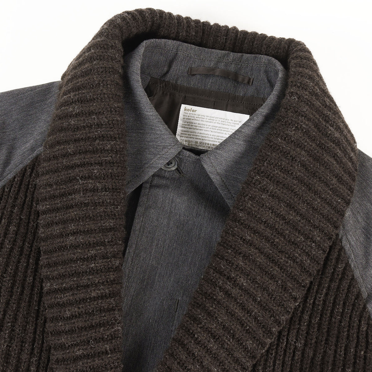 20AW サージ ニット ドッキングコート (W/P DOCKING COAT)