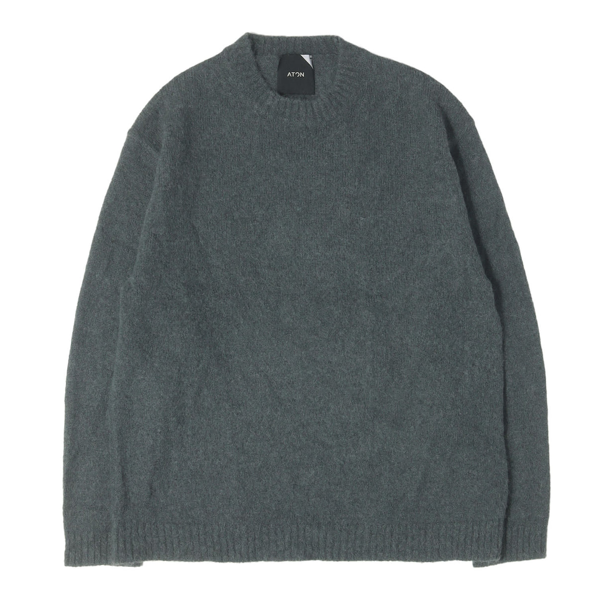 21AW シャギー アルパカ混ニット セーター (BABY ALPACA CREWNECK SWEATER)