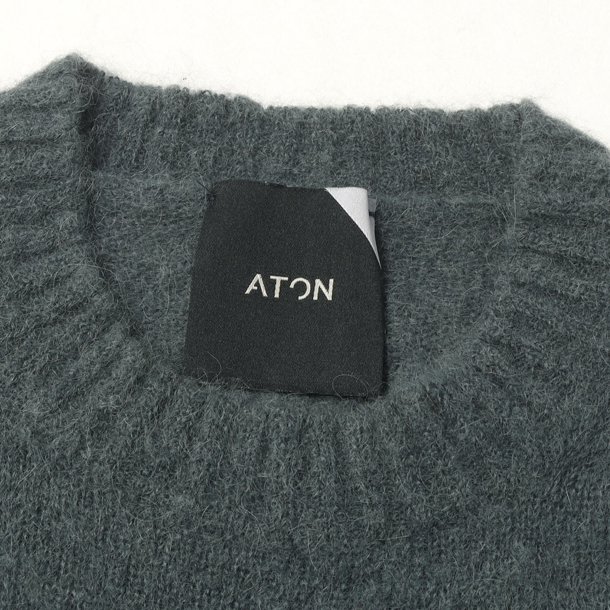 21AW シャギー アルパカ混ニット セーター (BABY ALPACA CREWNECK SWEATER)