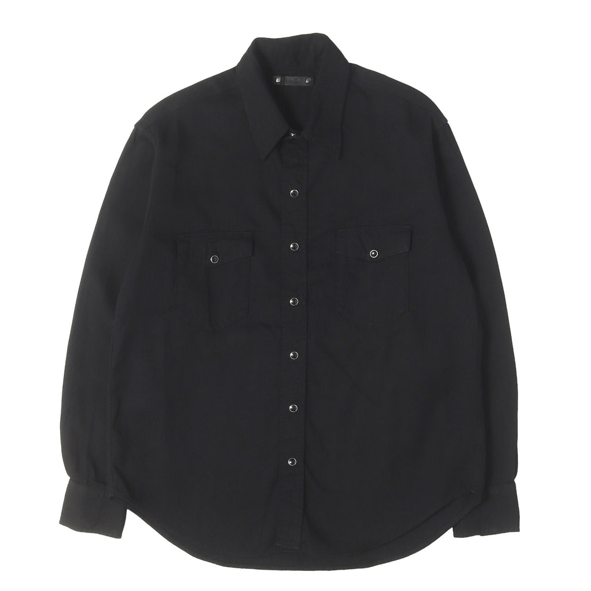 26AW ブラックデニム ウエスタン シャツ (LO.Black Denim Western SH)