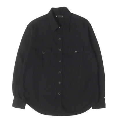 26AW ブラックデニム ウエスタン シャツ (LO.Black Denim Western SH)