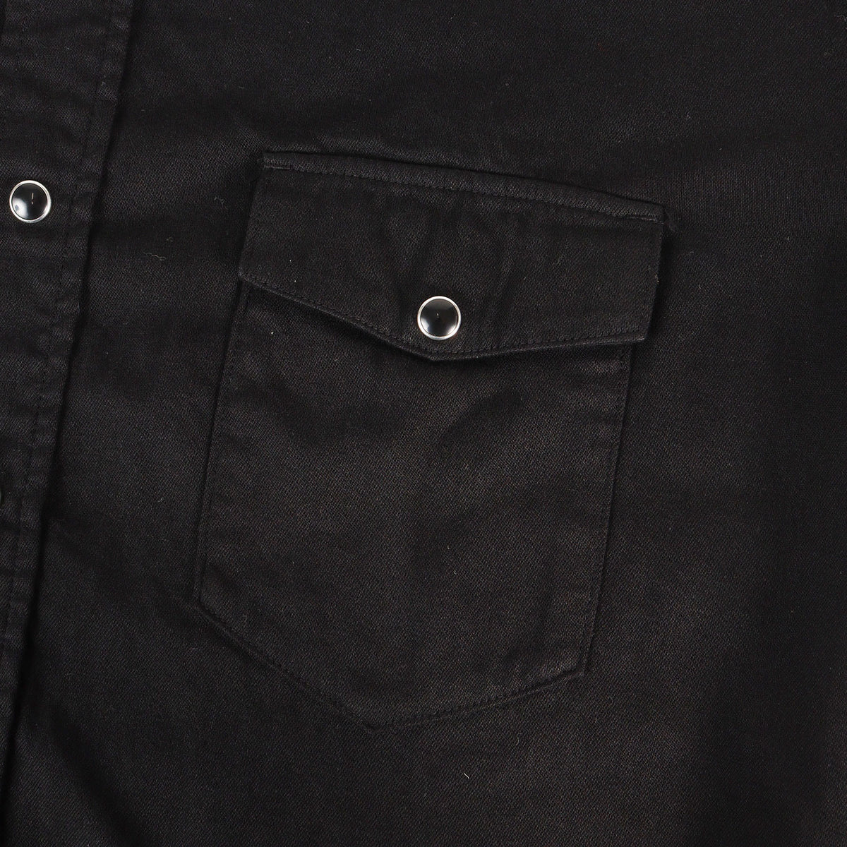 26AW ブラックデニム ウエスタン シャツ (LO.Black Denim Western SH)