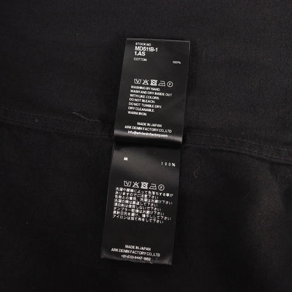 26AW ブラックデニム ウエスタン シャツ (LO.Black Denim Western SH)