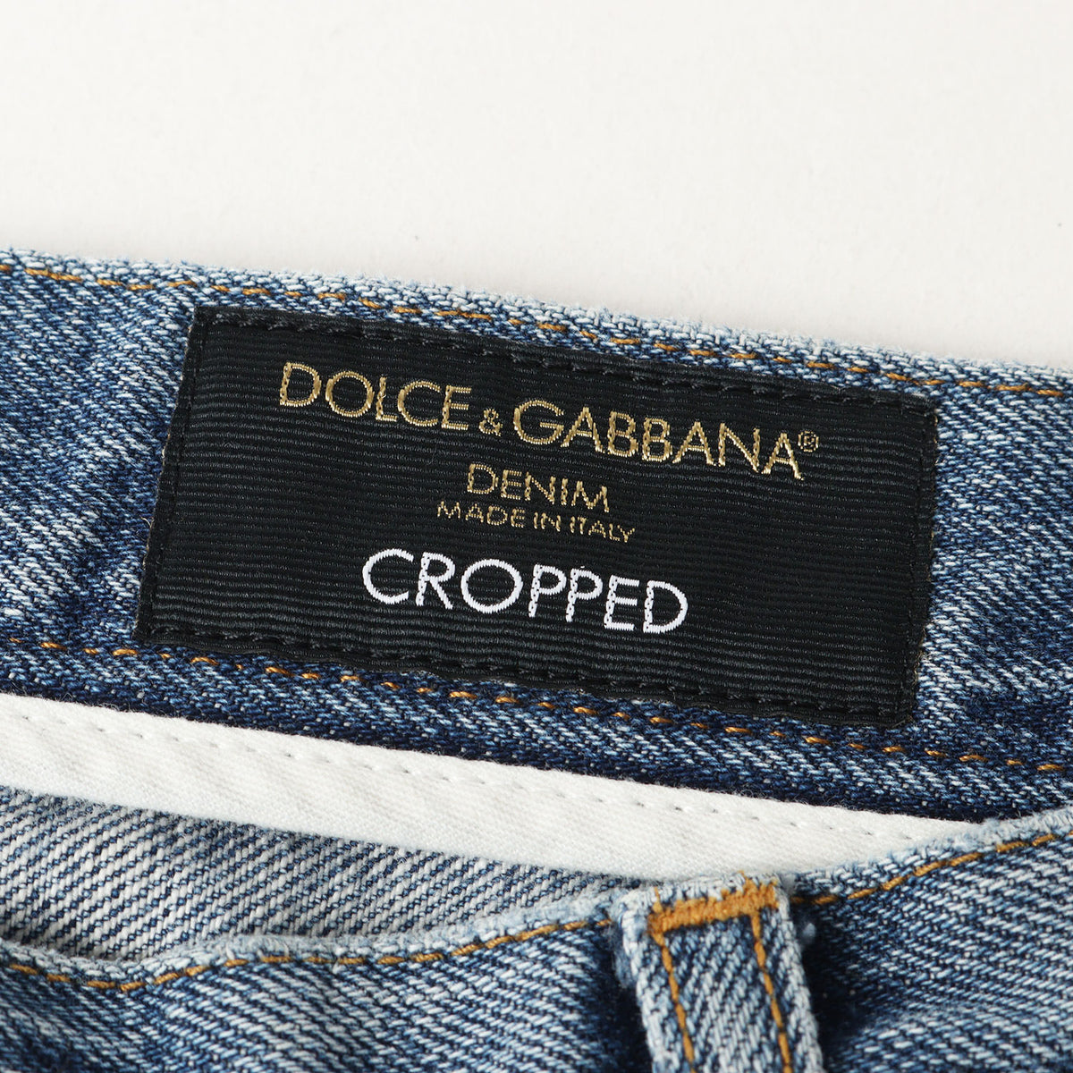 ダメージリペア加工 ドッキング カーゴ デニムパンツ (DOCKING DENIM PANT) / CROPPED