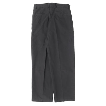 24AW ライトモールスキン イン ツープリーツ ドレス トラウザーズ II