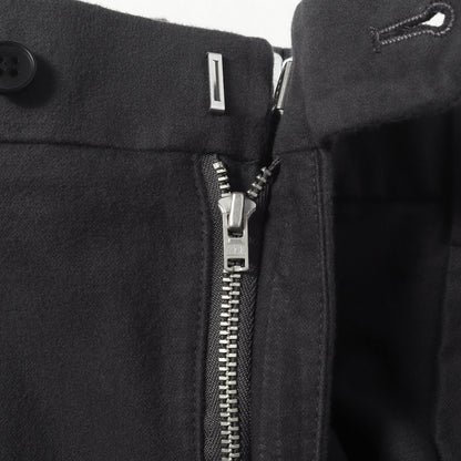 24AW ライトモールスキン イン ツープリーツ ドレス トラウザーズ II