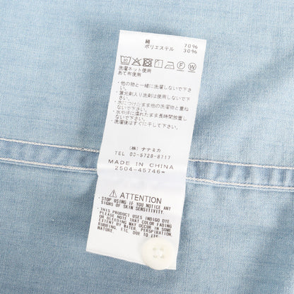 26SS シャンブレー フィールドシャツ (Regular Collar Chambray Field Shirt)