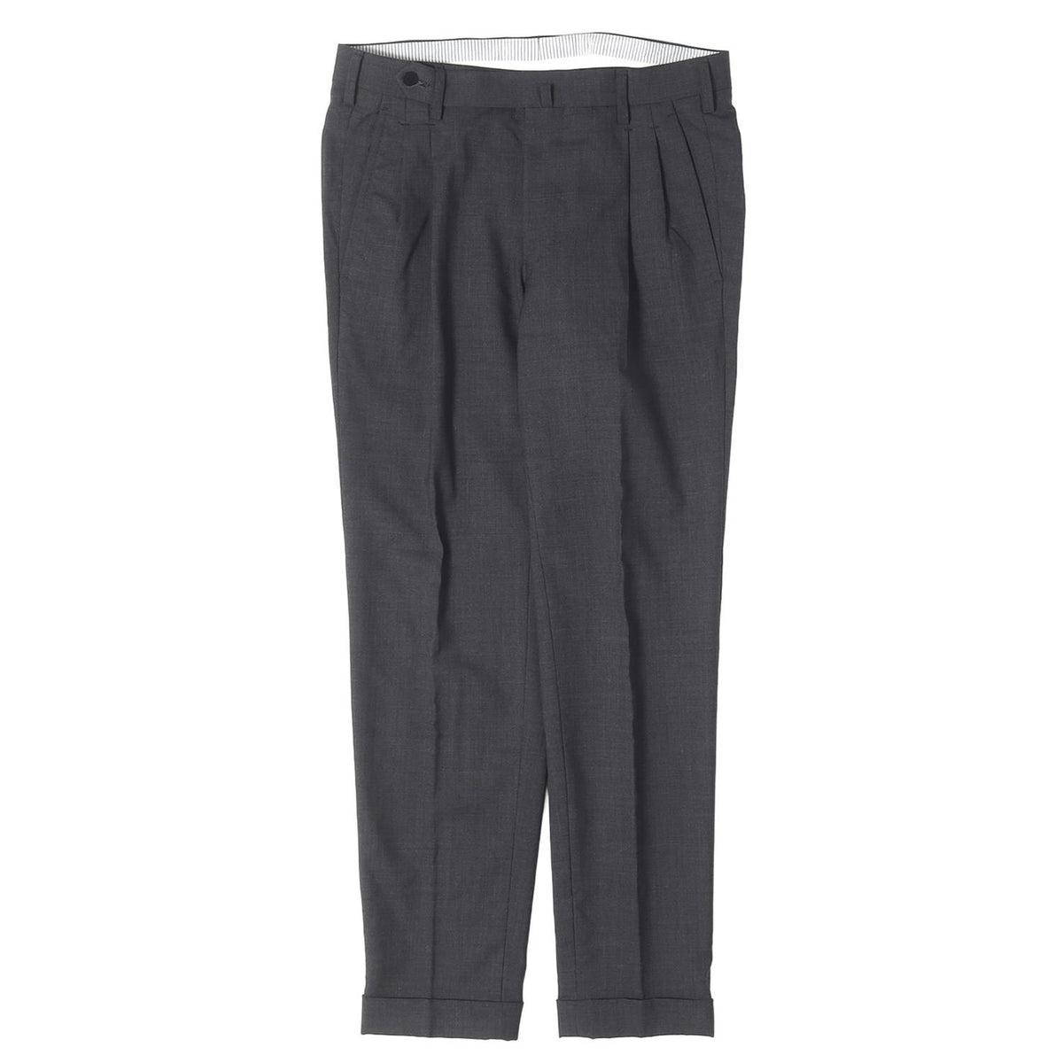 26AW × 干場義雅 別注 2プリーツ ウール トラウザー スラックス パンツ