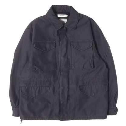 26AW ヴィンテージウォッシュ加工 バックサテン トルーパージャケット (TROOPER JACKET COTTON BACK SATIN VW WITH WINDSTOPPER)