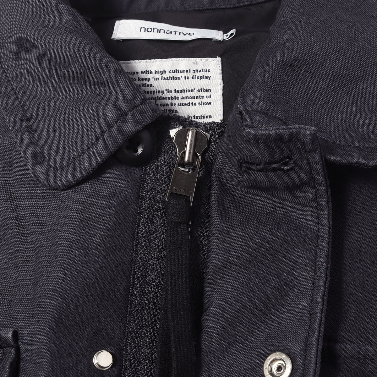 26AW ヴィンテージウォッシュ加工 バックサテン トルーパージャケット (TROOPER JACKET COTTON BACK SATIN VW WITH WINDSTOPPER)