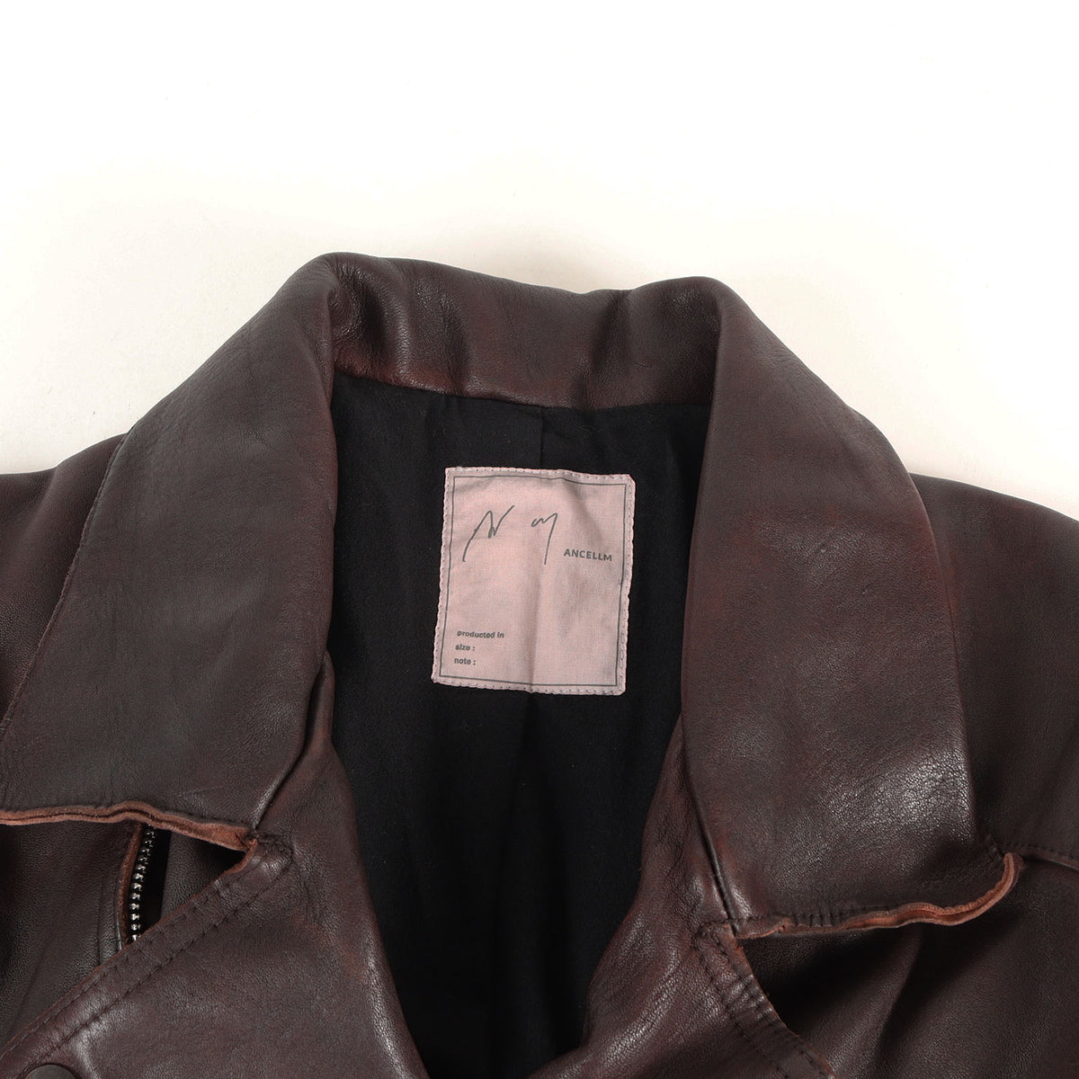 26AW エイジング ホースレザー ベルテッド ジャケット (AGING H.L BELTED JACKET)