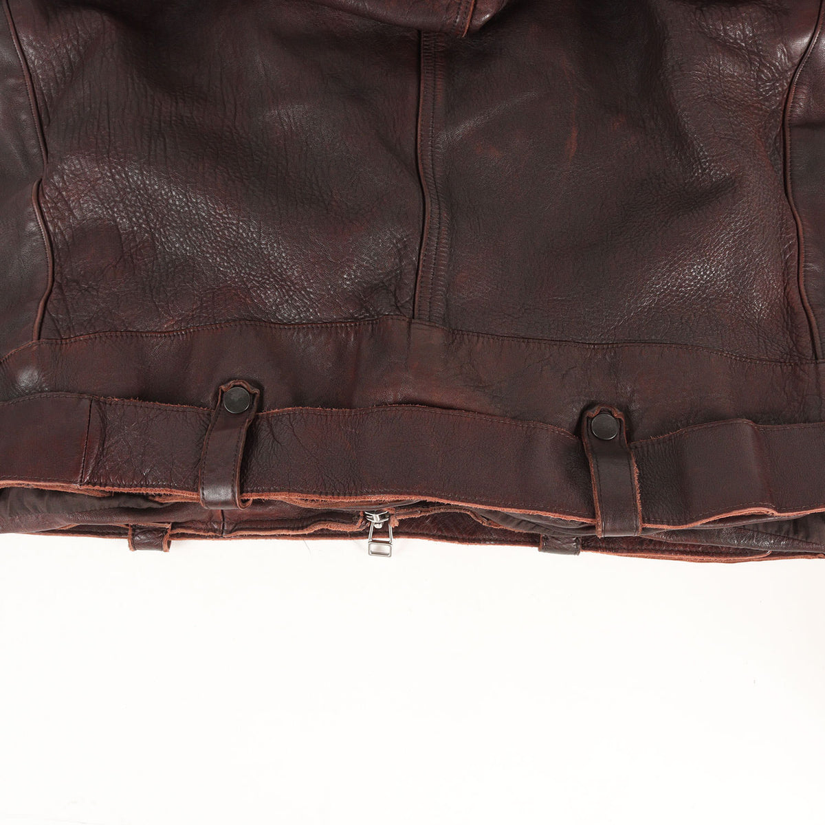 26AW エイジング ホースレザー ベルテッド ジャケット (AGING H.L BELTED JACKET)