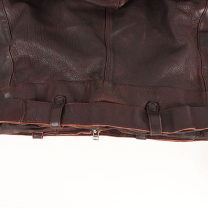 26AW エイジング ホースレザー ベルテッド ジャケット (AGING H.L BELTED JACKET)