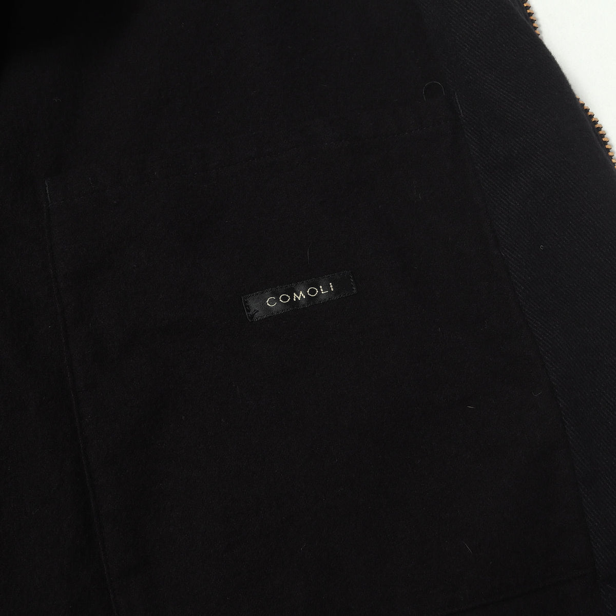 26SS ブラックドリル ジップジャケット / MADE IN JAPAN