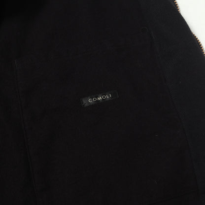 26SS ブラックドリル ジップジャケット / MADE IN JAPAN