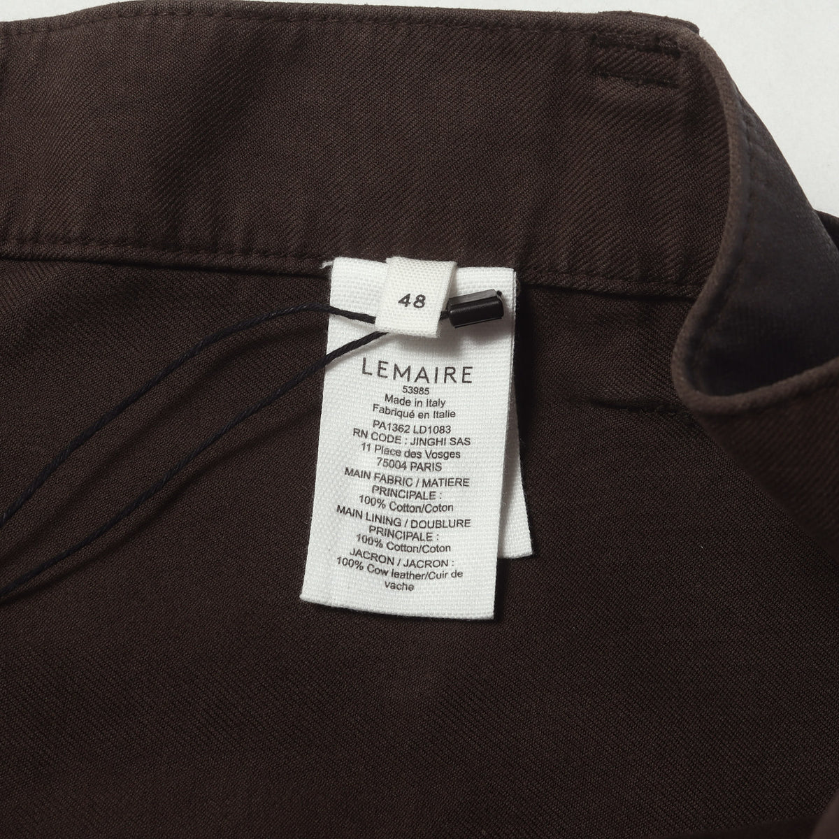 26AW コーティング加工 デニム ワークパンツ (MAXI WORKWEAR PANTS)