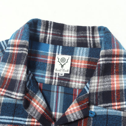 プレイドチェック 6ポケット フランネル シャツ(6 Pocket Shirt)