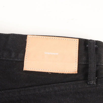 25SS ウォッシュ加工 テーパード セルビッジデニム パンツ (Selvage Denim Five Pocket Tapered)