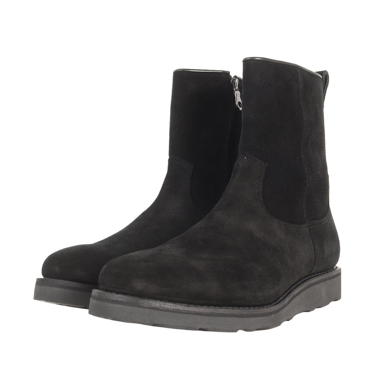 26AW Suede Leather Side Zipper Boots (MDMGK001)