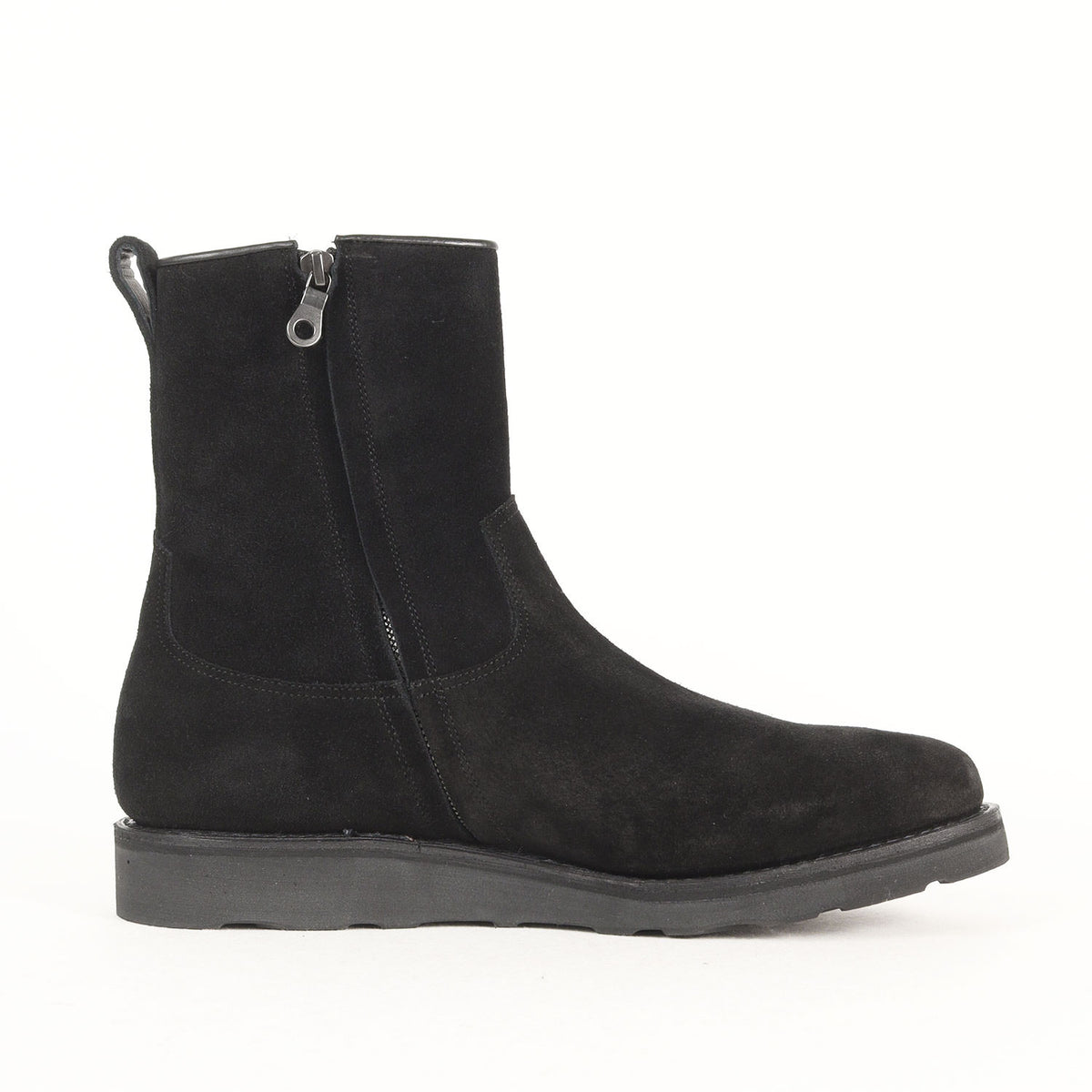 26AW Suede Leather Side Zipper Boots (MDMGK001)